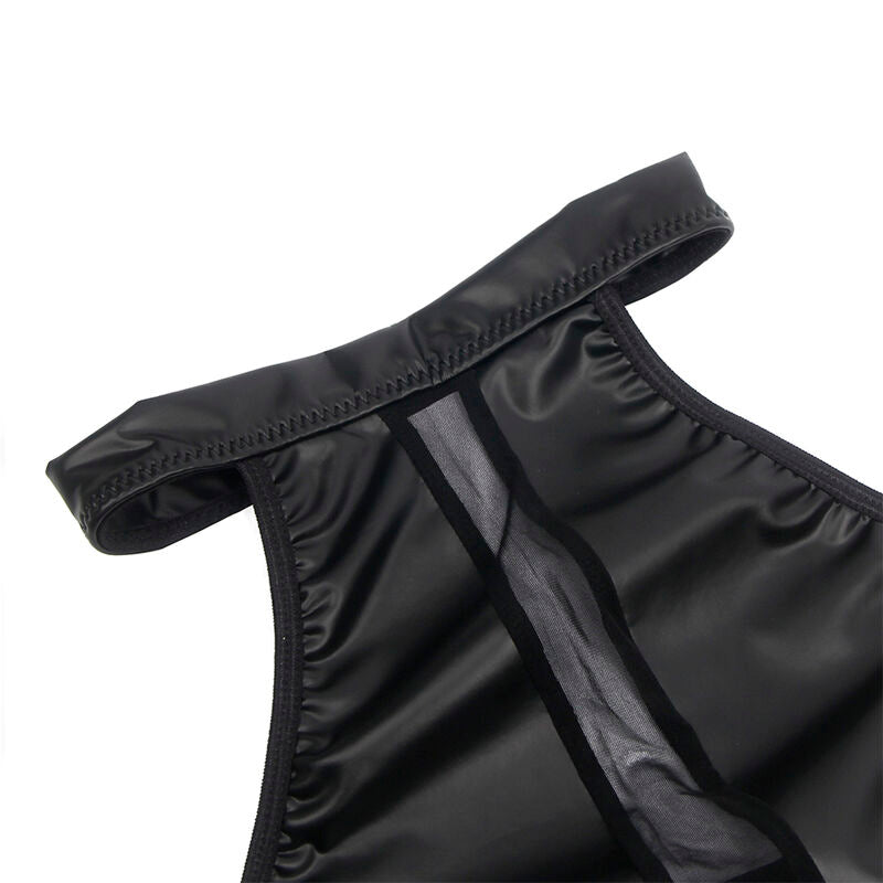 SUBBLIME - 955489 NECKHOLDER-KLEID MIT TRANSPARENZEN, SCHWARZ, L/XL