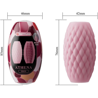 PRETTY LOVE - ATHENA EROS MÄNNLICHER MASTURBATOR AUS SILIKON ROSA