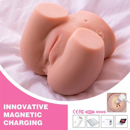XISE - CONNIE BACK MASTURBATOR FÜR VAGINA UND ANUS, REALISTISCHE MEHRFACHPOSITIONEN MIT VIBRATION