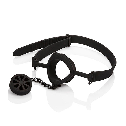 CALEXOTICS - SCANDAL -GAG MIT SCHWARZEM SILIKON-PLUG