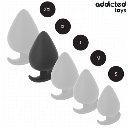 ADDICTED TOYS - ANALPLUG GRÖSSE XL 9.5 CM