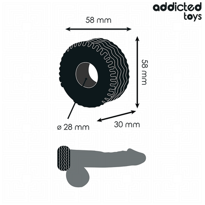 ADDICTED TOYS - EXTRA DICKER COCKRING