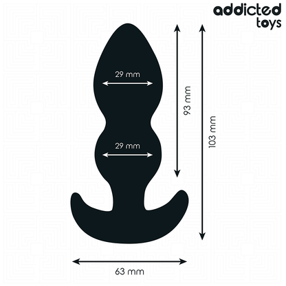 ADDICTED TOYS - ANALSTECKER GRÖSSE S 10,3 CM