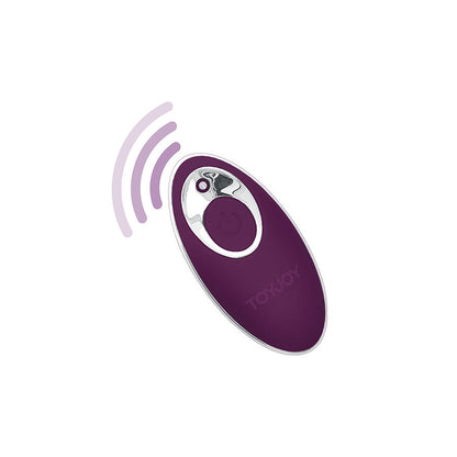 TOYJOY - HAPPINESS KNOCK KNOCK EGGSTAVAGANT VIBRATOR FERNBEDIENUNG LILA