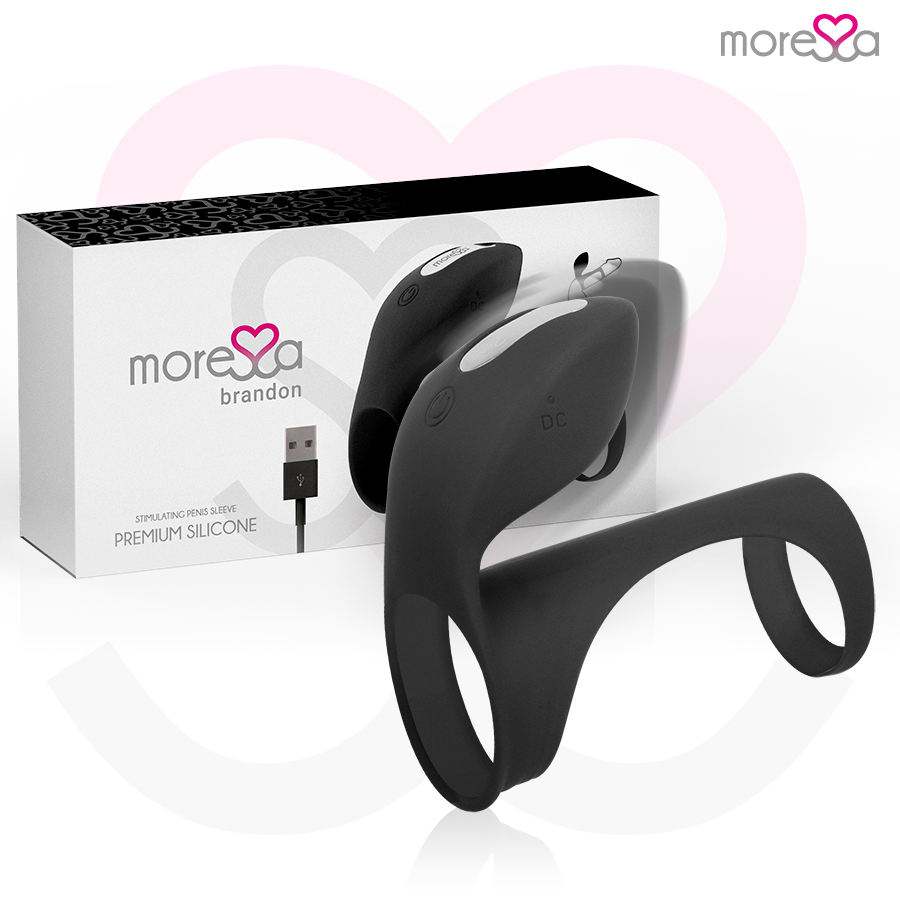 MORESSA - BRANDON VIBRATORRING MIT ABDECKUNG