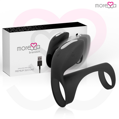 MORESSA - BRANDON VIBRATORRING MIT ABDECKUNG