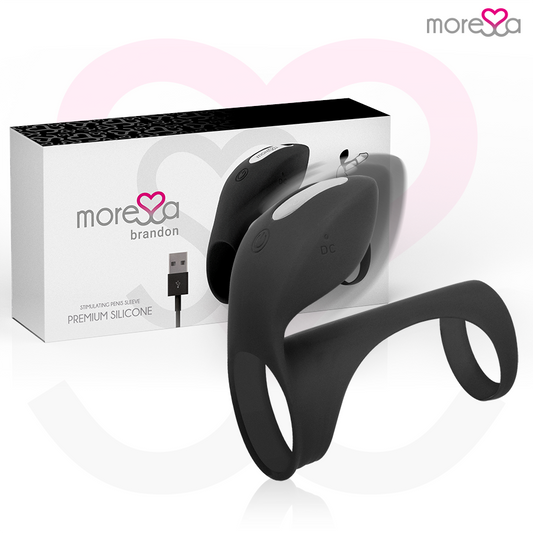 MORESSA - BRANDON VIBRATORRING MIT ABDECKUNG