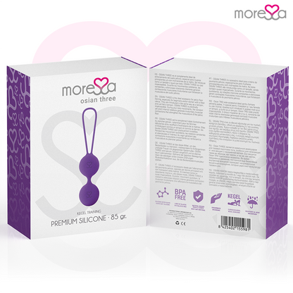 MORESSA - OSIAN DREI PREMIUM LILA SILIKON