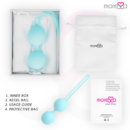 MORESSA - OSIAN DREI PREMIUM TÜRKIS-SILIKON