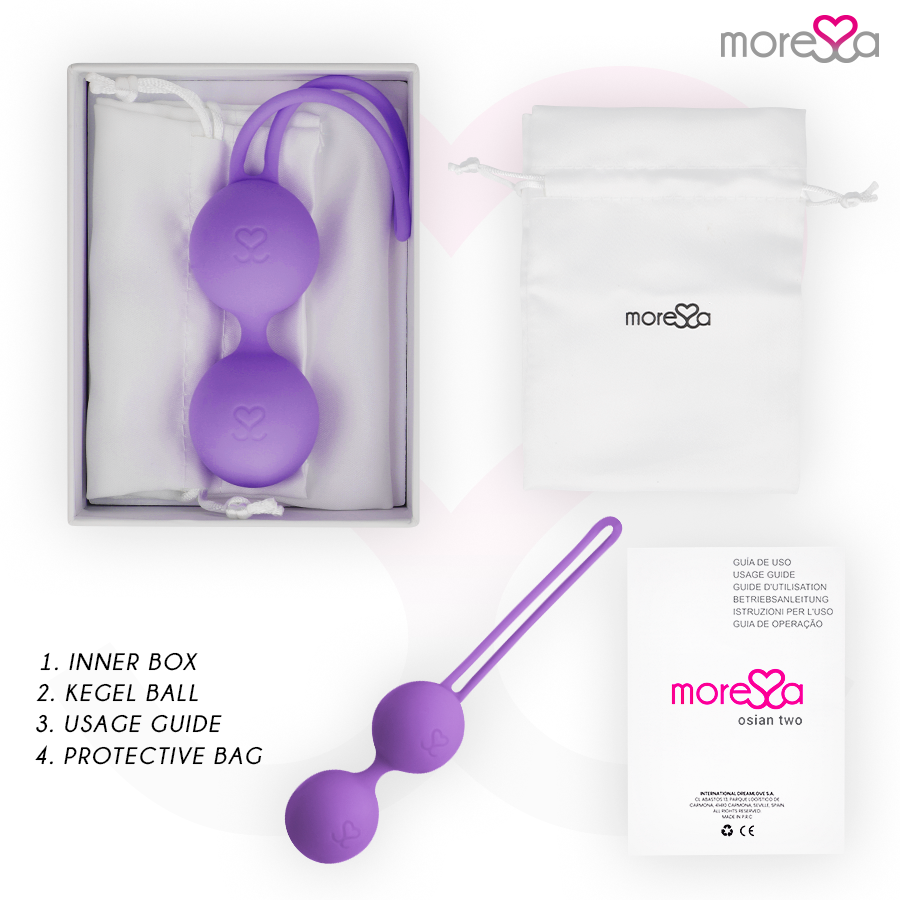 MORESSA - OSIAN TWO PREMIUM LILA SILIKON