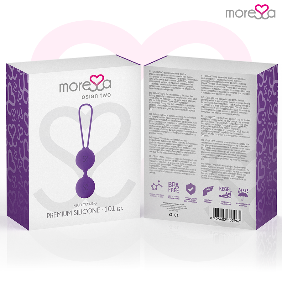 MORESSA - OSIAN TWO PREMIUM LILA SILIKON