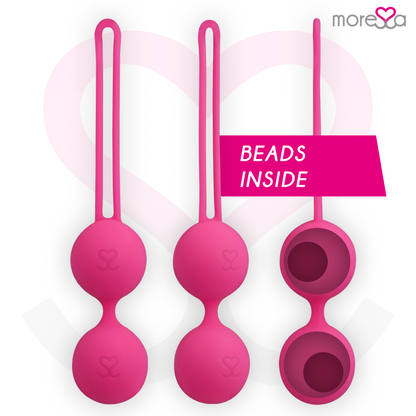 MORESSA - OSIAN TWO PREMIUM SILIKON ROSA BECKENBODENTRAINER