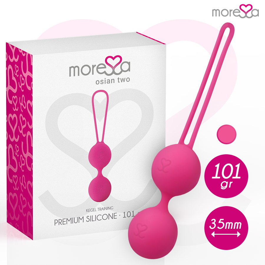 MORESSA - OSIAN TWO PREMIUM SILIKON ROSA BECKENBODENTRAINER