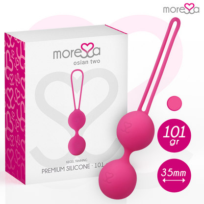 MORESSA - OSIAN TWO PREMIUM SILIKON ROSA BECKENBODENTRAINER