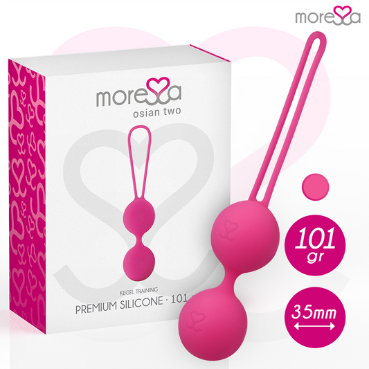 MORESSA - OSIAN TWO PREMIUM SILIKON ROSA BECKENBODENTRAINER