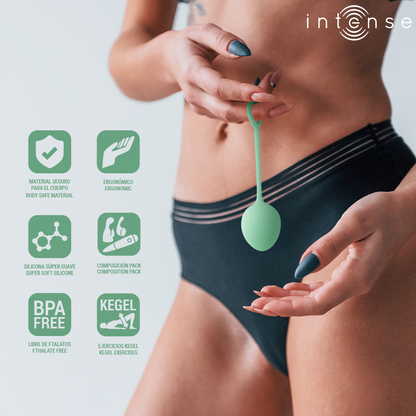 INTENSE - CHARLI KEGEL BALL KIT HELLGRÜN