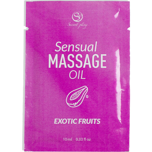 SECRETPLAY - EINZELDOSIS MASSAGEÖL MIT EXOTISCHEN FRÜCHTEN 10 ML