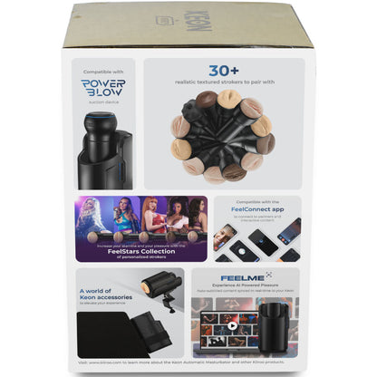 Kiiroo Keon WiFi Automatischer Masturbator mit Feel Stroker - Interaktives Sextoy
