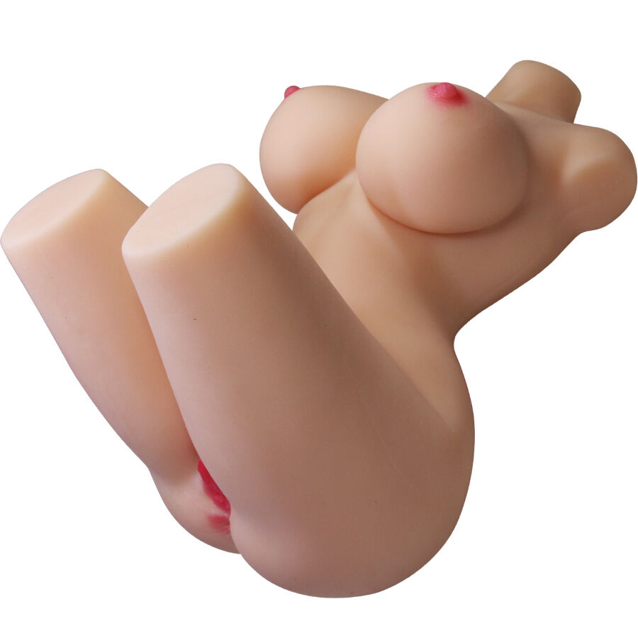 CRAZY BULL - TIFFANY REALISTISCHER WEIBLICHER TORSO VAGINA UND ANAL 5,5 KG