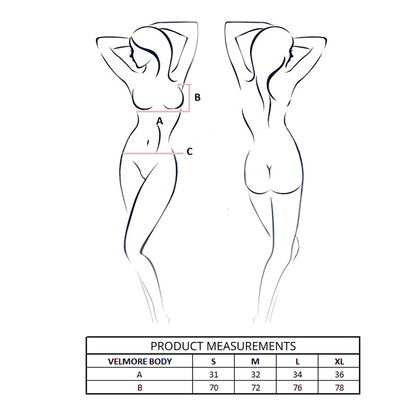 PASSION - VELMORE BODY BLAU L/XL