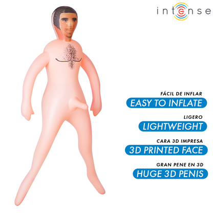 INTENSE DOLLS - AUFBLASBARE PUPPE ANTHONY MIT 3D-PENIS