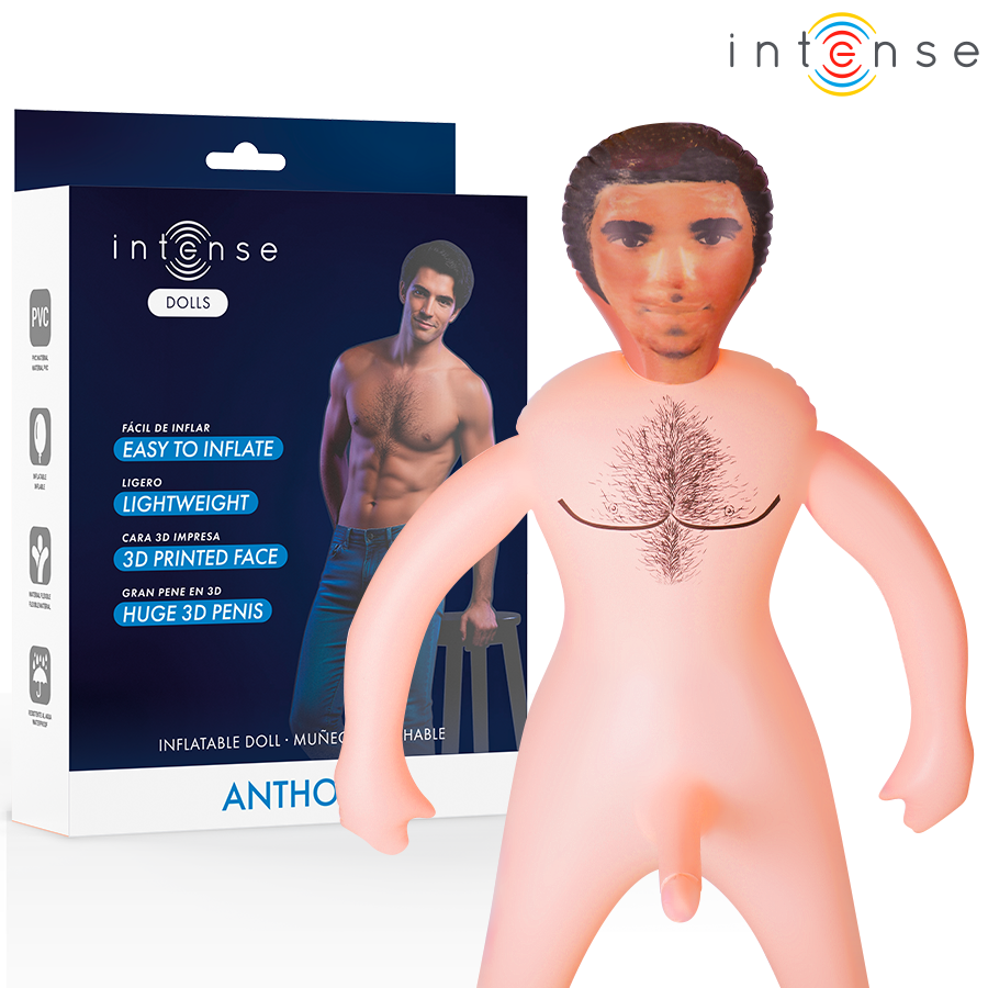 INTENSE DOLLS - AUFBLASBARE PUPPE ANTHONY MIT 3D-PENIS