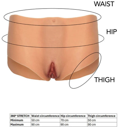 VERBORGENE BEGIERDE - ALTER EGO OFFENE VAGINA & ANUS SHORT MITTELGROSSER TAILLE FLEISCH