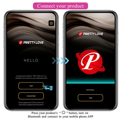 PRETTY LOVE - DORA UNSICHTBARER VIBRATOR MIT KOSTENLOSER APP