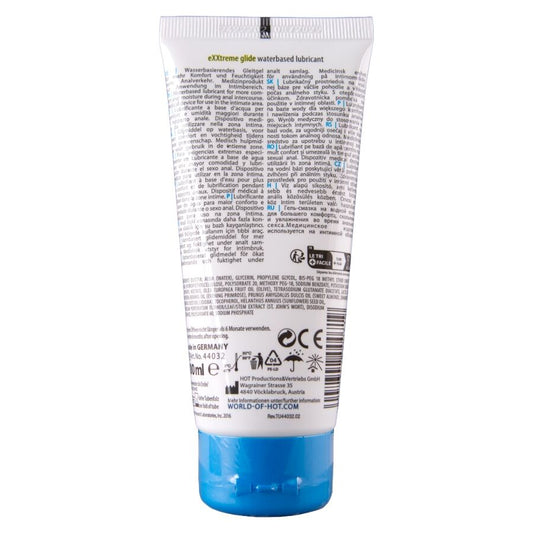 HOT - EXTRA GLEITENDES GLEITMITTEL AUF WASSERBASIS + KOMFORTÖL A+ 100 ML