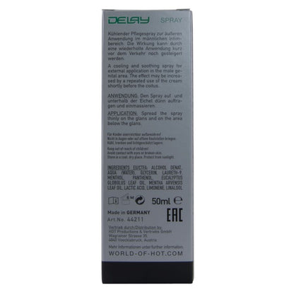 HOT - VERZÖGERTES SPRAY 50 ML