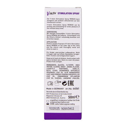 HOT - V-ACTIV STIMULATIONSSPRAY FÜR FRAUEN 50 ML