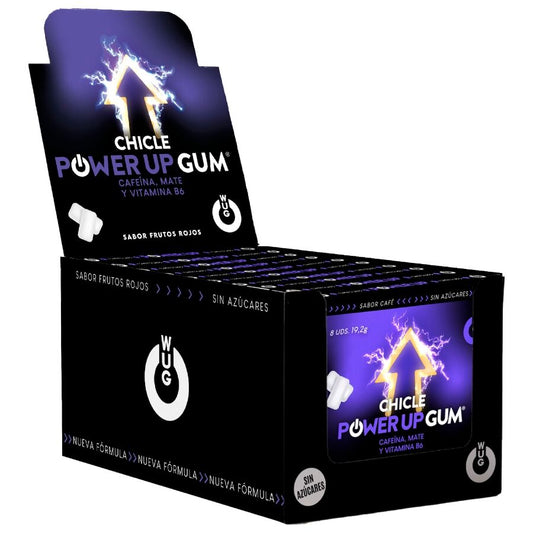 WUG POWER UP - ENERGIE-BOOST & FOKUSVERBESSERER | DISPLAY 12 X 8 EINHEITEN