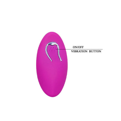 Pretty Love Arvin Vibrierendes Ei mit Fernbedienung - 12 Vibrationen