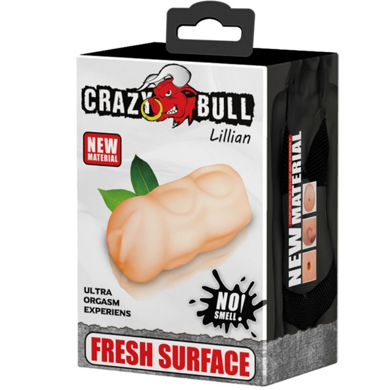 CRAZY BULL - LILLIAN VAGINA-MASTURBATOR 13 CM
