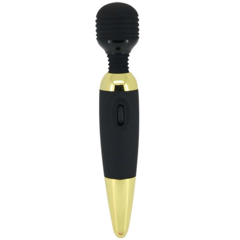 Pretty Love Kraftstab Massager - Batteriebetrieben, 10 Vibrationen, Gold
