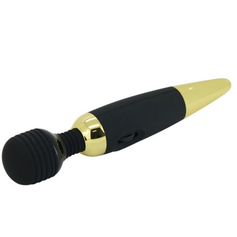 Pretty Love Kraftstab Massager - Batteriebetrieben, 10 Vibrationen, Gold