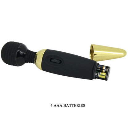 Pretty Love Kraftstab Massager - Batteriebetrieben, 10 Vibrationen, Gold