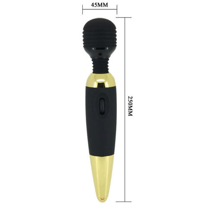Pretty Love Kraftstab Massager - Batteriebetrieben, 10 Vibrationen, Gold