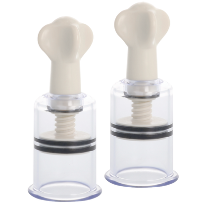 DARKNESS - TRANSPARENTER NIPPELSAUGER 3,1 CM DURCHMESSER