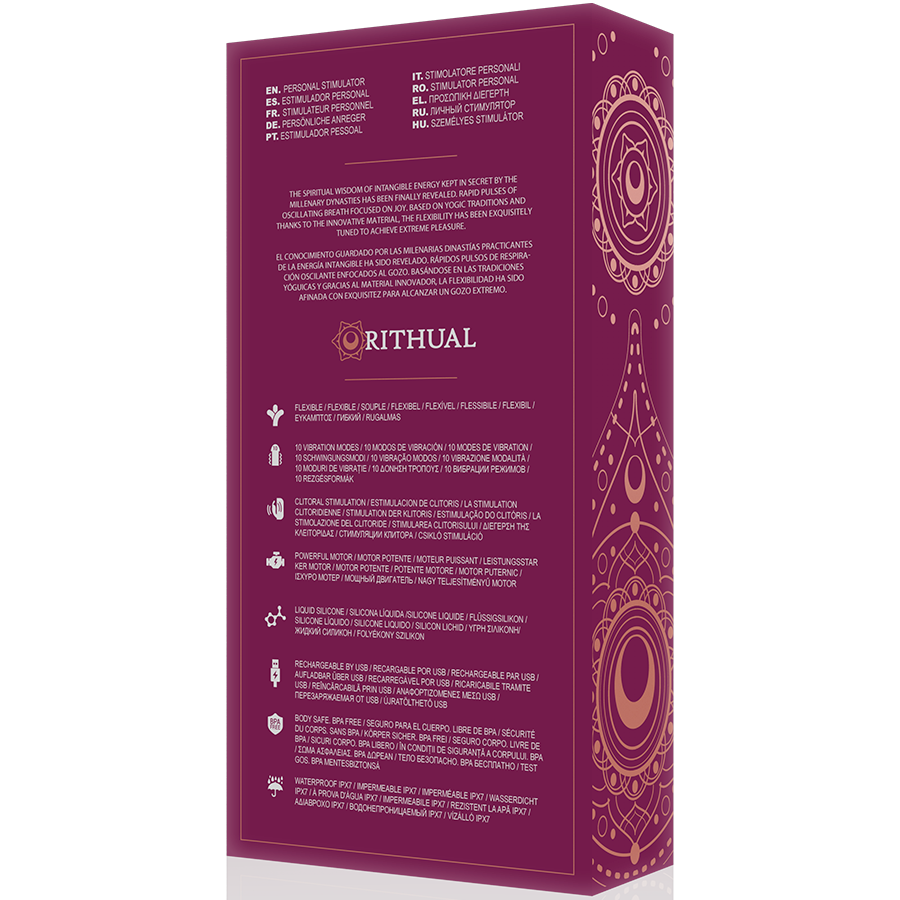 RITHUAL - ANUSARA DUAL WIEDERAUFLADBARER MOTOR 2.0 ORCHIDEE – DENU-Shop
