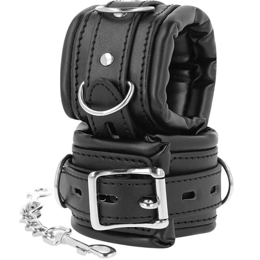 DARKNESS - GEPOLSTERTE BDSM-HANDSCHELLEN
