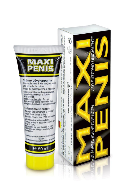 MAXI Penis Creme – Penisvergrößerung & Entwicklung | 50ml
