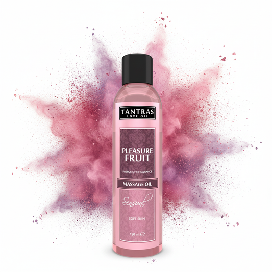 Pleasure Fruit Massage Oil mit Explosion