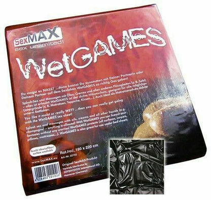 Joydivision SexMAX WetGAMES Sex-Laken Lacklaken Latexlaken Bettwäsche 180x220