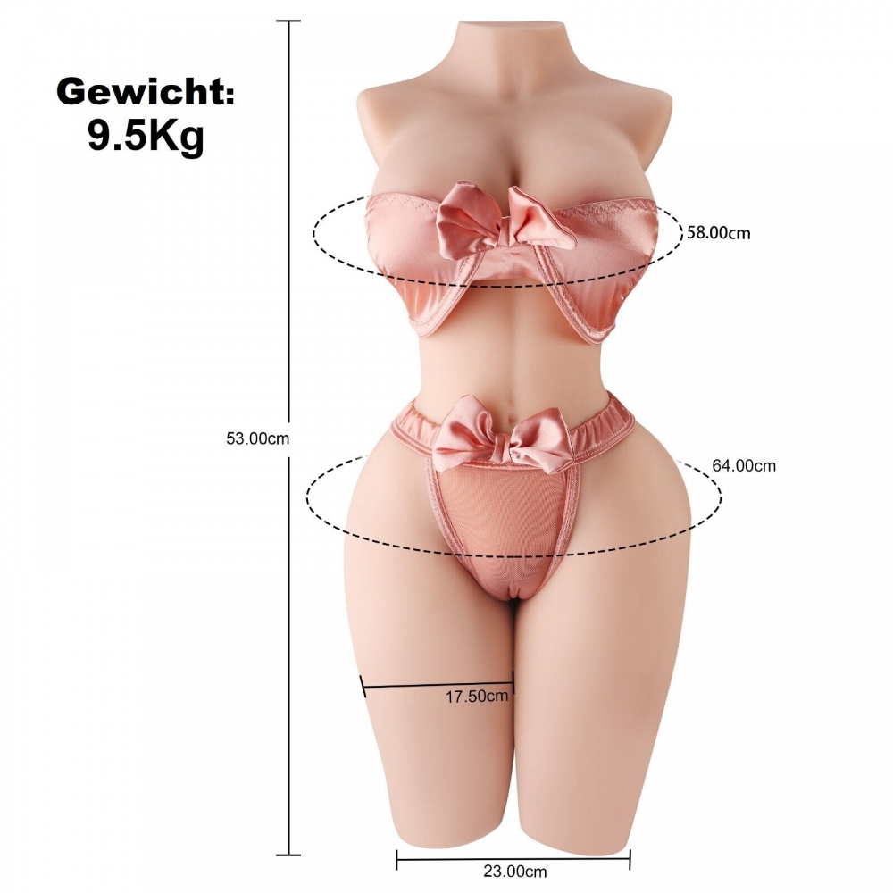 Bild 1 von TPE Sexpuppe Big Tits Masturbator Doll Liebespuppe Sexspielzeug Vaginal Anal