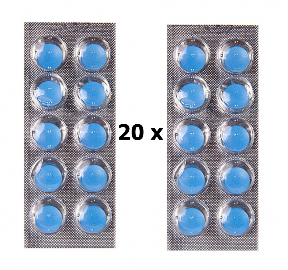 Bild 1 von 20 x Blaue Potenzmittel - Starke Erektion für Männer - Blaue Sexpillen natürlich