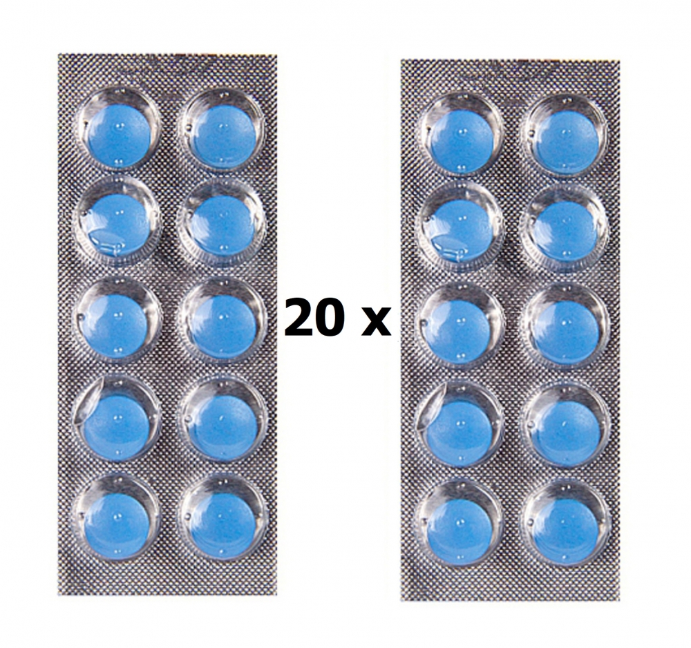 Bild 1 von 20 x Blaue Potenzmittel - Starke Erektion für Männer - Blaue Sexpillen natürlich