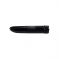 Mini Vibrator geriffelt - Ladyfinger 13cm Schwarz