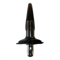 Bild 4 von Spitzer Anal-Plug mit Vibration - Schwarz