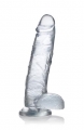 Bild 1 von Jock C-Thru Transparenter Dildo - 27 cm